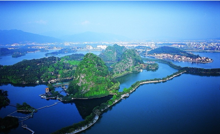 山原始密林漂流,肇庆七星岩,端砚文化村,崇禧塔二天